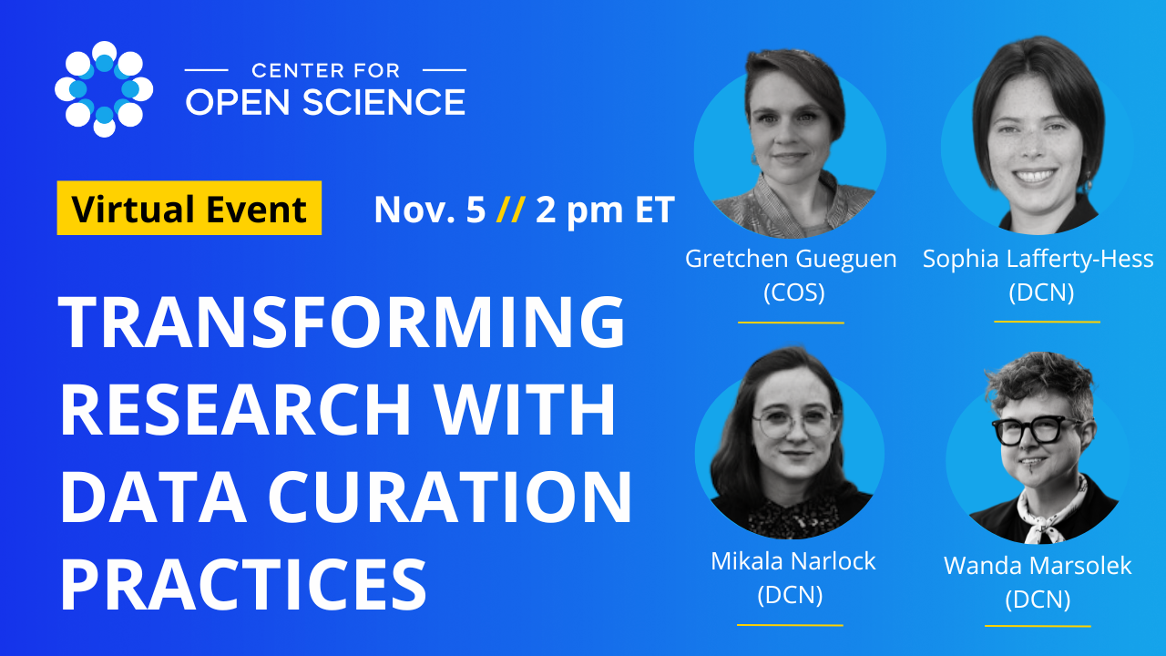 Transforming Research with Data Curation Practices